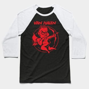 cupid red van halen Baseball T-Shirt